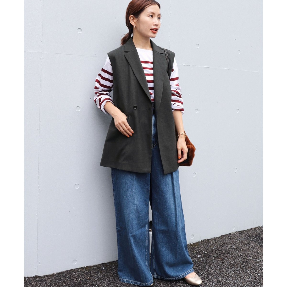 美品♡22年✨️IENA イエナ ダブルブレスト ジレ ベスト ダブルブレスト ベスト | イエナ(IENA) | マルイウェブチャネル