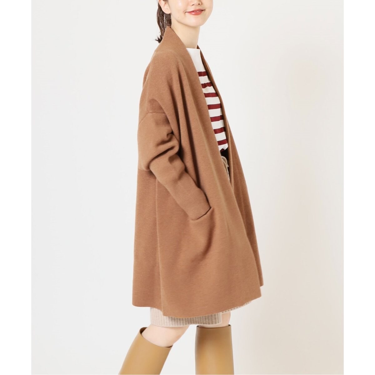 ダブルフェイス ニットガウンカーディガン | イエナ(IENA) | マルイ