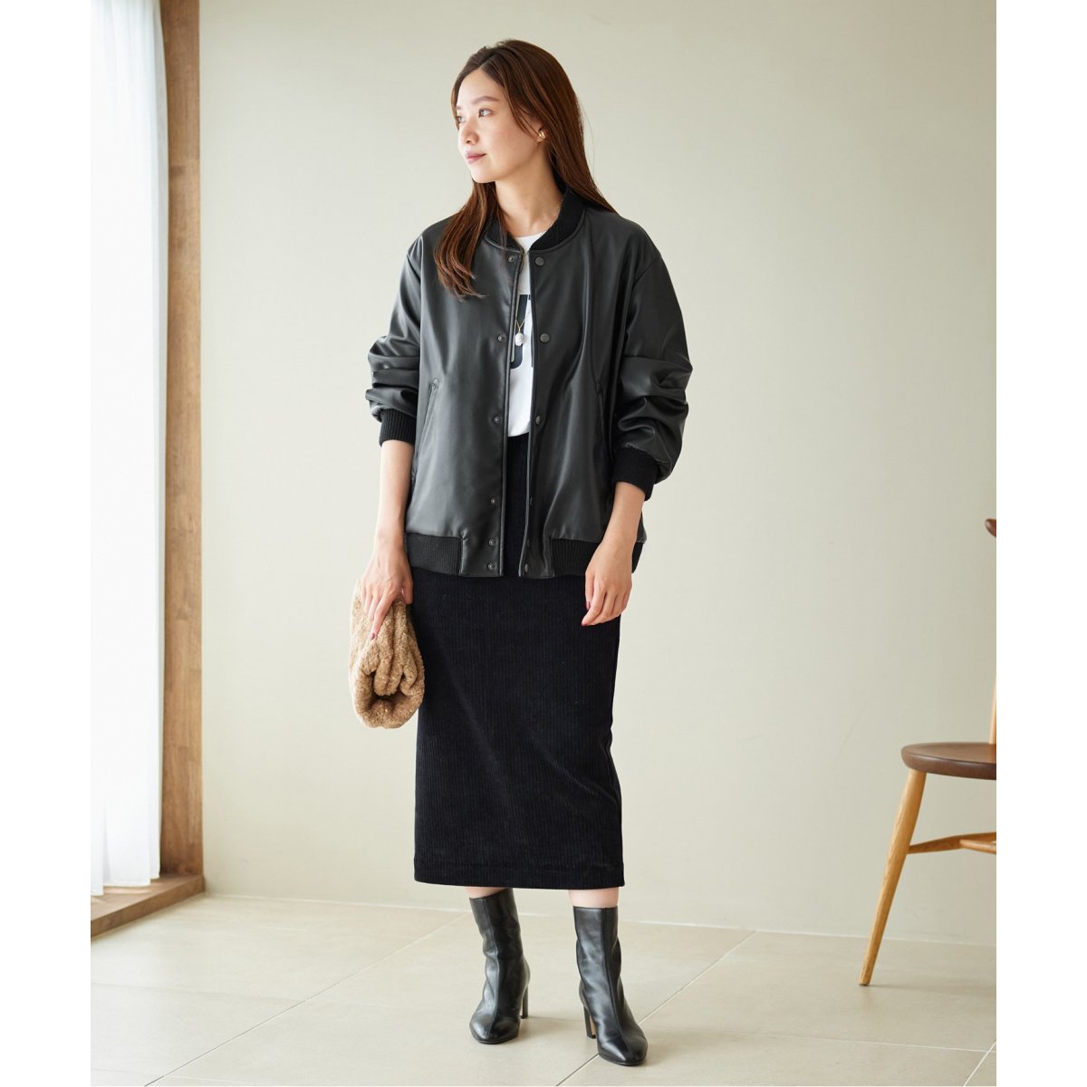 フェイクレザーブルゾン | イエナ(IENA) | マルイウェブチャネル