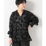 JANE SMITH/ジェーンスミス】PAISLEYジャガードスキッパーブラウス 