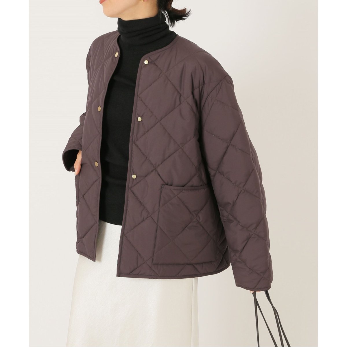 キルティング カラーレスジャケット | イエナ(IENA) | マルイウェブ