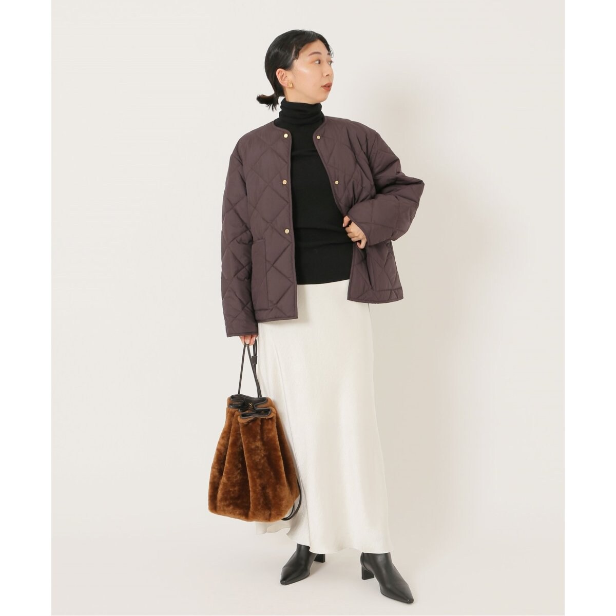 キルティング カラーレスジャケット | イエナ(IENA) | マルイウェブ