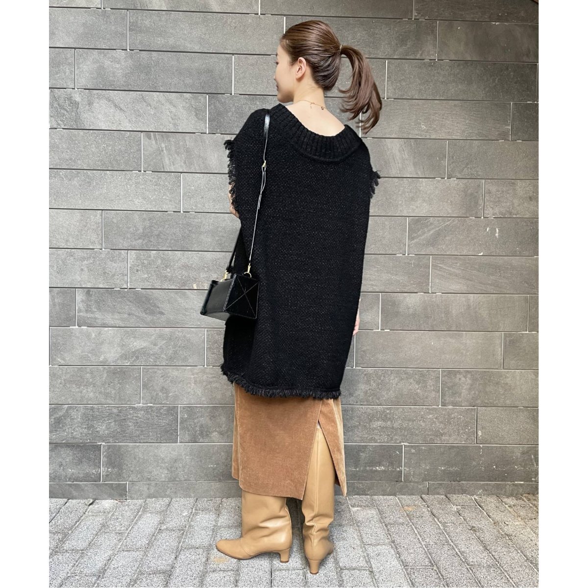 追加品番》【ADAWAS/アダワス】KNIT TWEED 2PKT ベスト | イエナ(IENA