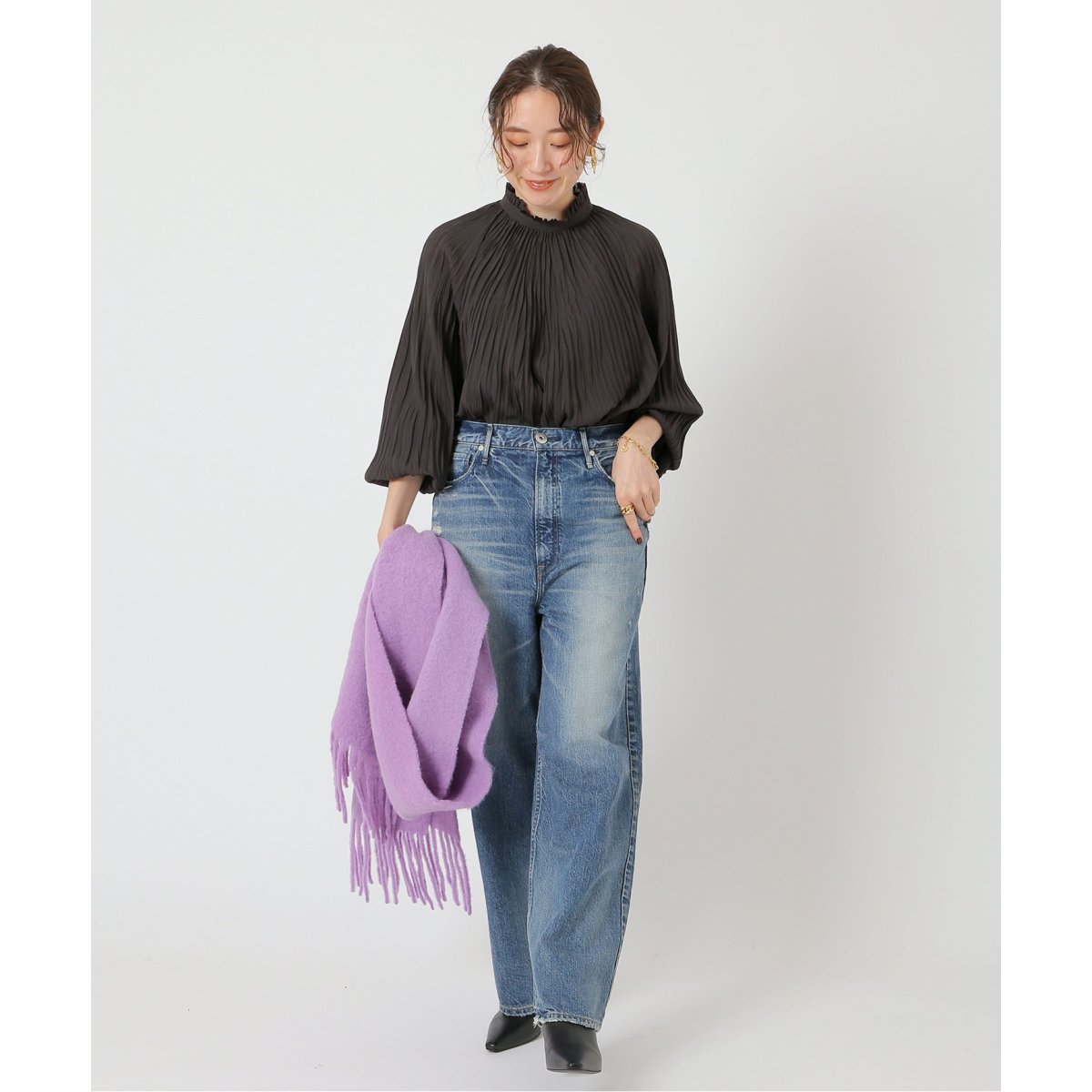 ランダムプリーツブラウス | イエナ(IENA) | マルイウェブチャネル