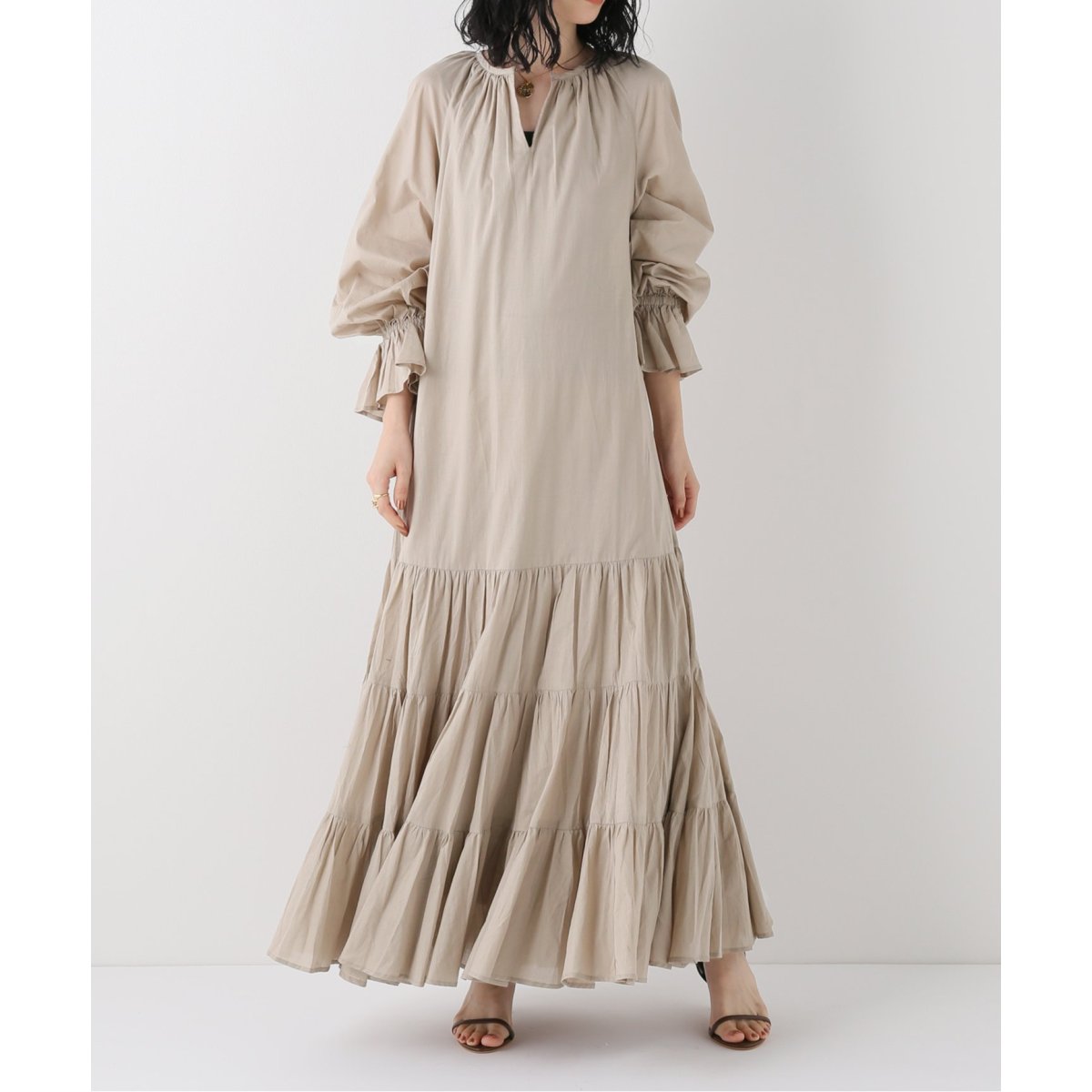 MARIHA 夕明りのドレス MARIHA/マリハ】夕明りのドレス 無地 | イエナ(IENA) | マルイ