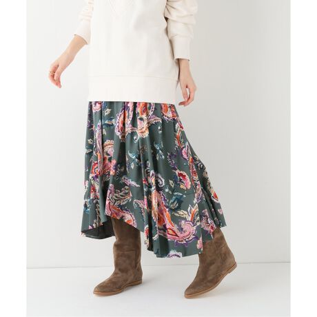 Deveaux ペイズリーランダムスカート | イエナ(IENA) | マルイウェブ  