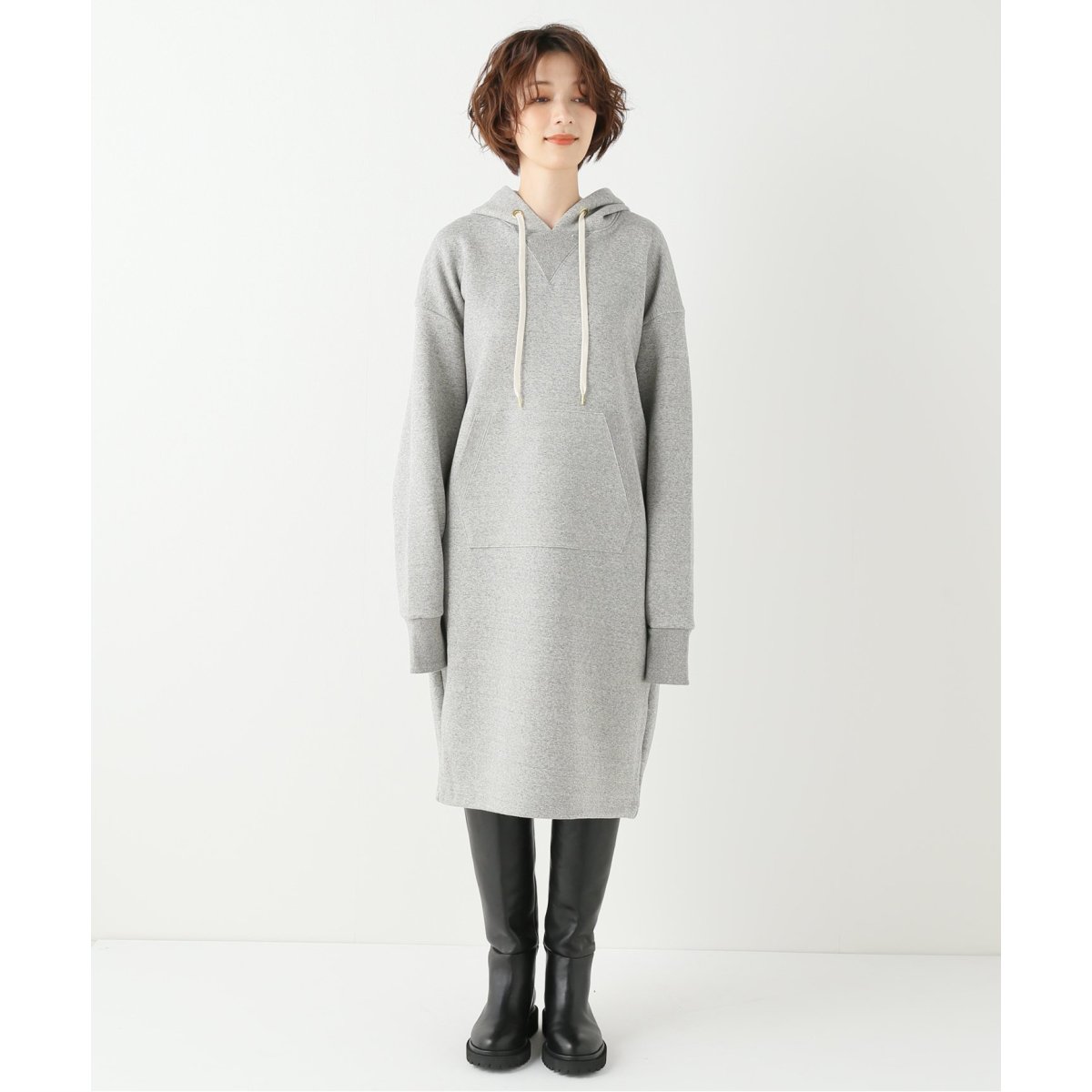 SUPIMA NOIL HOODED ワンピース | イエナ(IENA) | 22070900505030