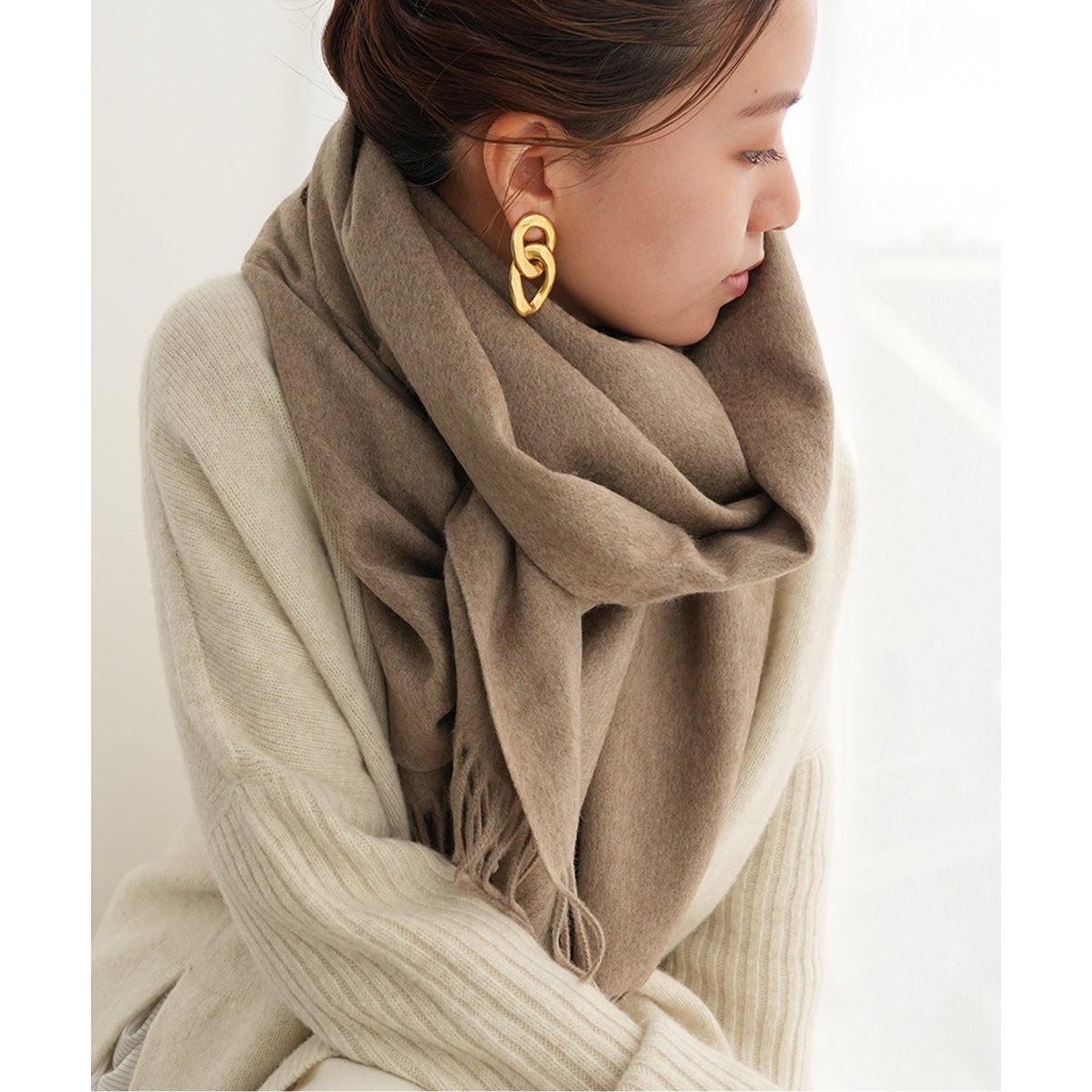 【美品】IENA　イエナ カシミア　カシミヤ　ストール IENA】カシミヤ ストール | イエナ(IENA) | マルイウェブチャネル