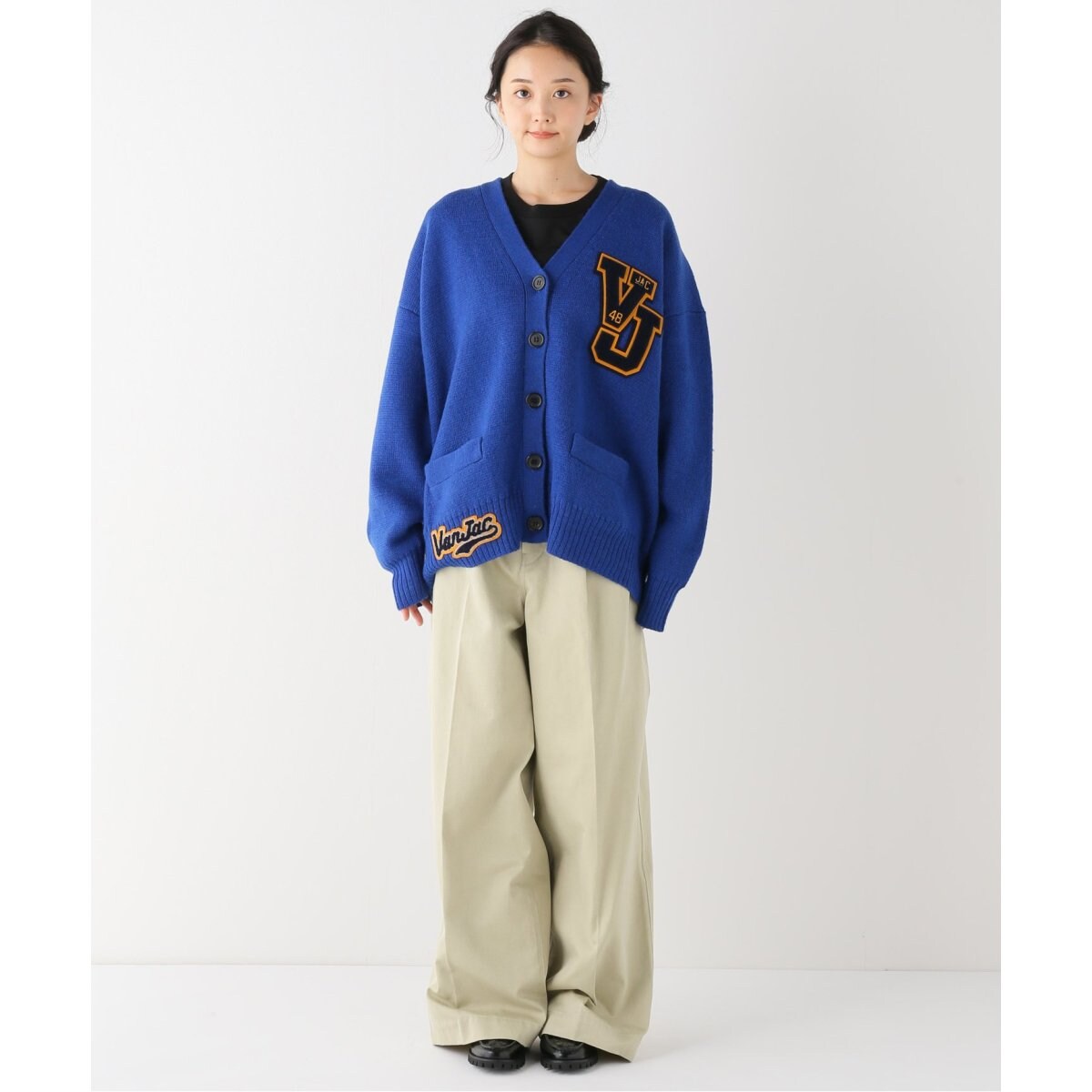 INSCRIRE/アンスクリア】VAN LETTERD カーディガン | イエナ