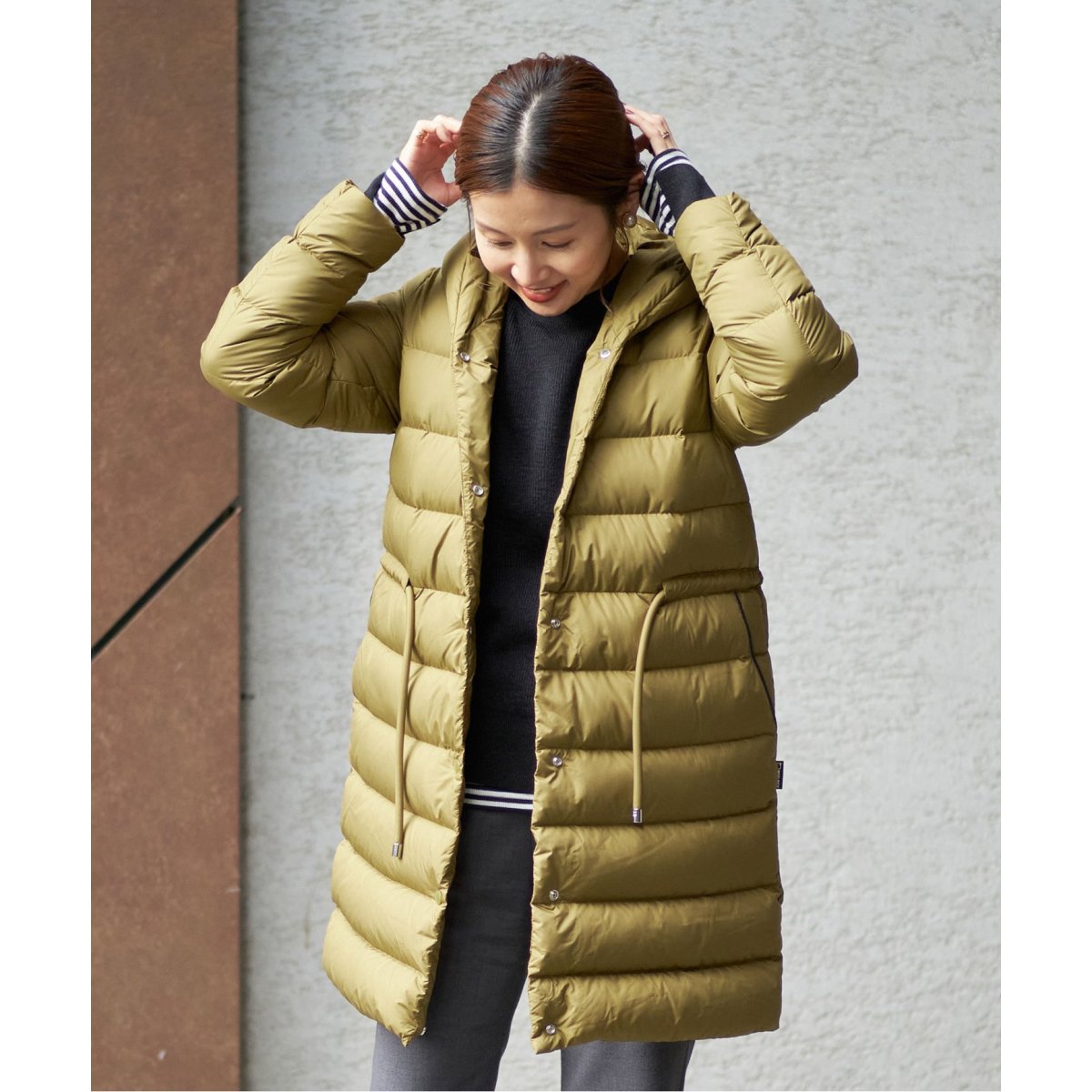 WOOLRICH ウールリッチ ELLIS LONG JACKET sizeS 【公式通販】