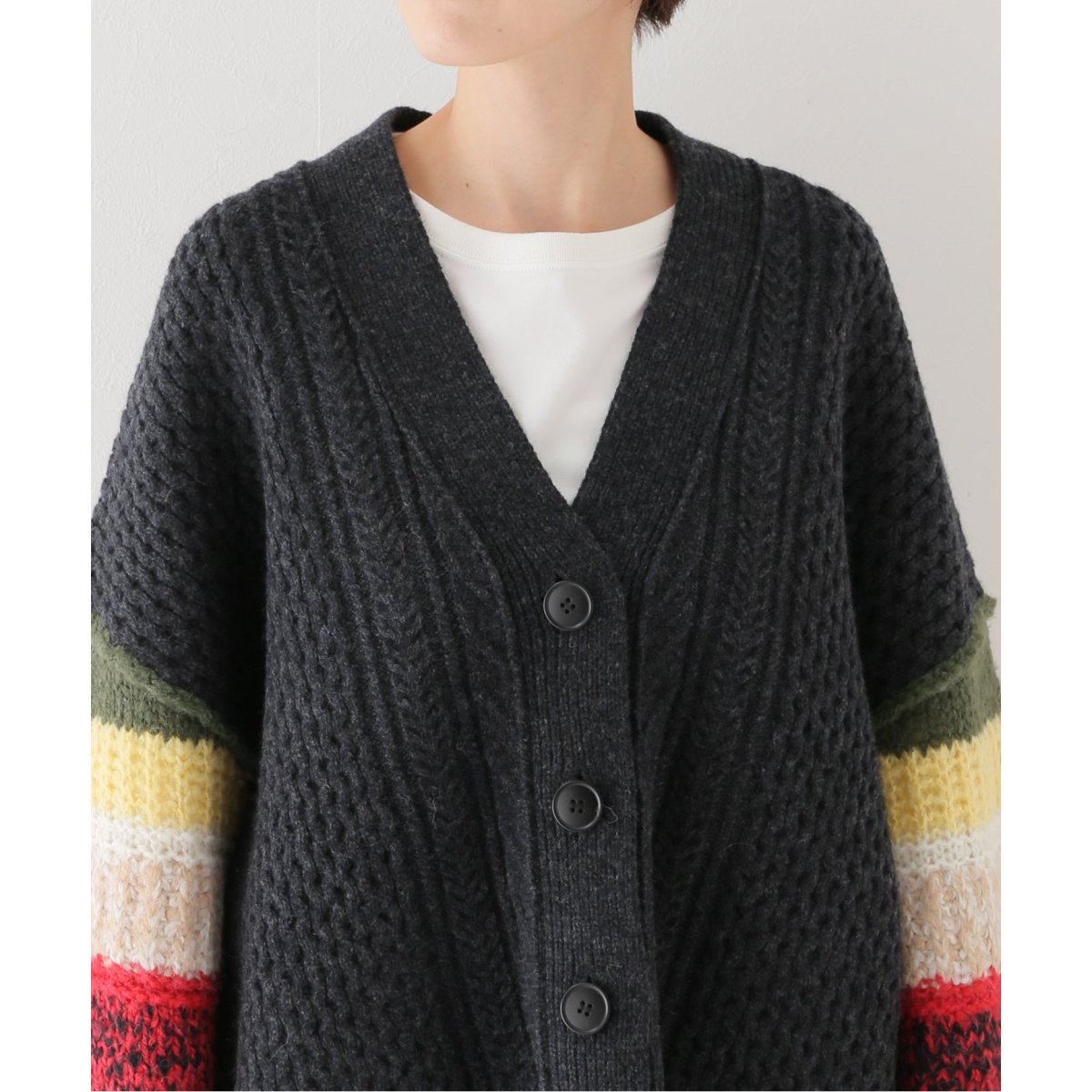HAKUJI/ハクジ】 ケーブルニットカーディガン | イエナ(IENA) | マルイ