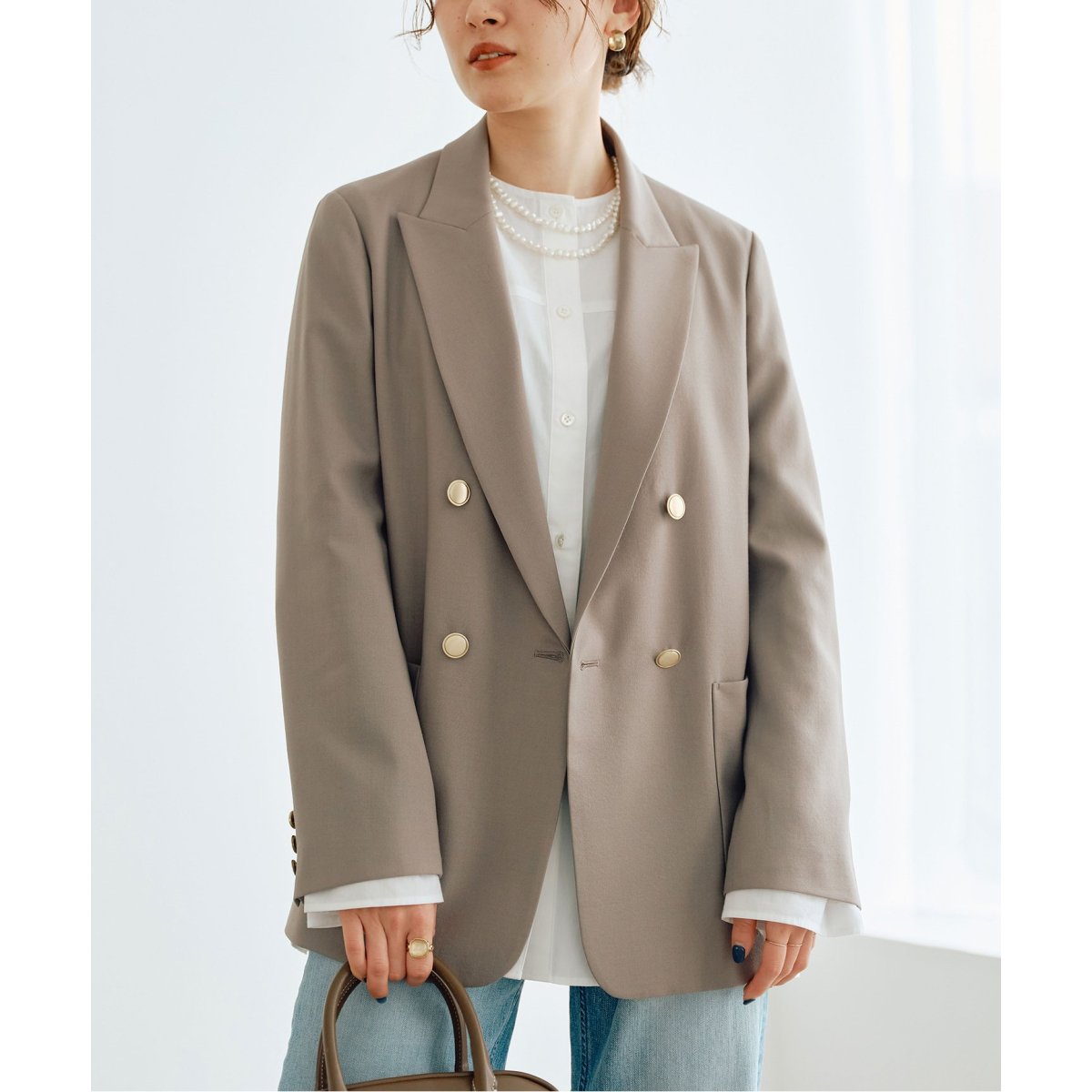 ウールダブルブレストジャケット | イエナ(IENA) | マルイウェブチャネル