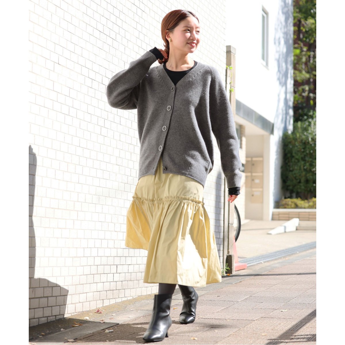 カシミア混コクーンカーディガン | イエナ(IENA) | マルイウェブチャネル