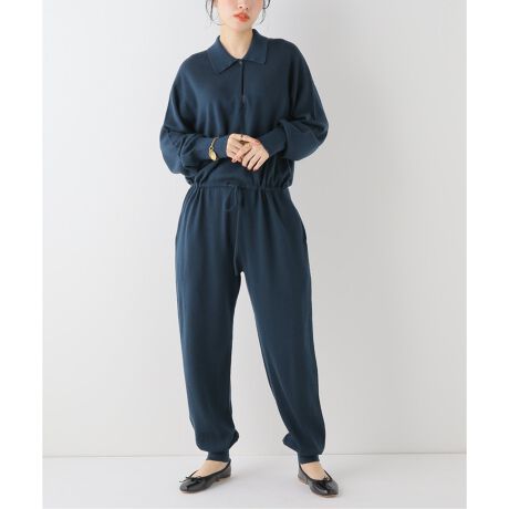 ARCHI/アーキ】WHOLE GARMENT KNIT COLLAR オールインワン | イエナ 
