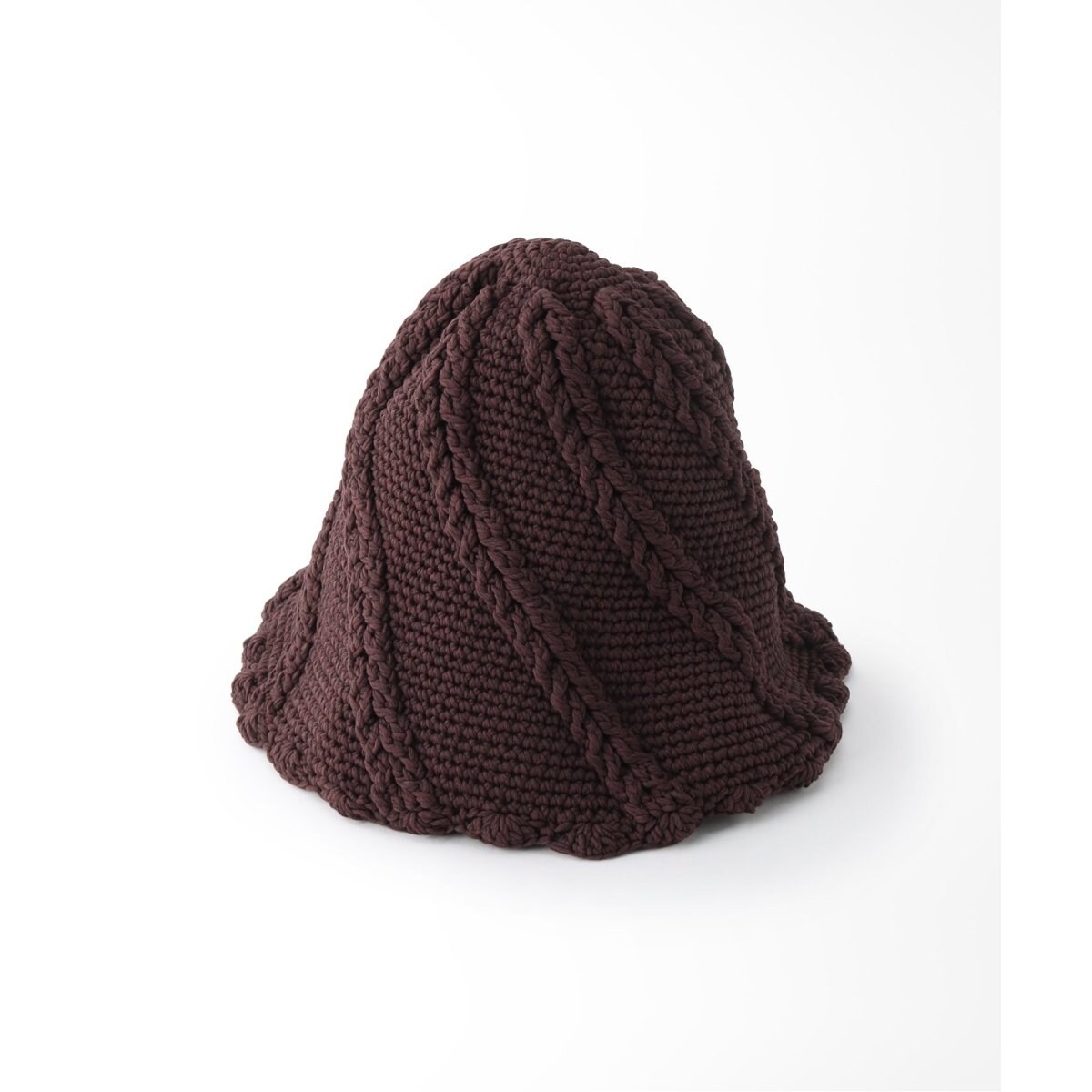 ラ・メゾンドリリス　　ハット　ブラウン　IENA La Maison de Lyllis/ラメゾンドリリス】TOUハット | イエナ(IENA