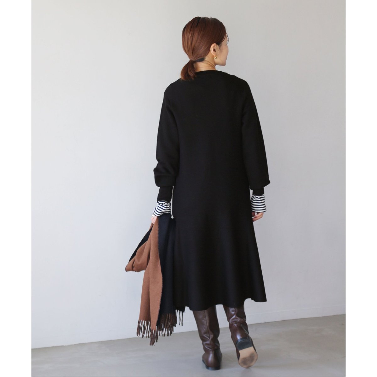 ミラノリブフレアニットワンピース | イエナ(IENA) | マルイウェブチャネル
