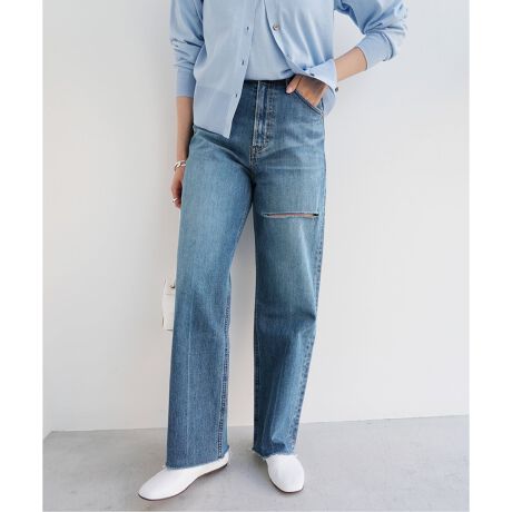 YANUK/ヤヌーク】別注 LEA カットオフ ワイドデニム | イエナ(IENA  