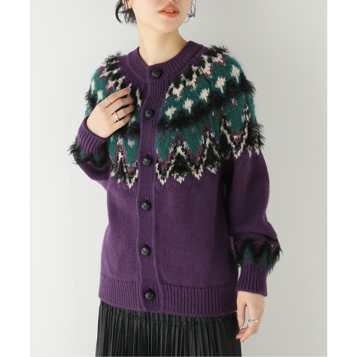 COOHEM / コーヘン】KOHEN NORDIC KNIT カーディガン | イエナ(IENA