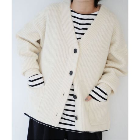 追加》AQUA畦ボックスシルエットカーディガン | イエナ(IENA) | マルイ  