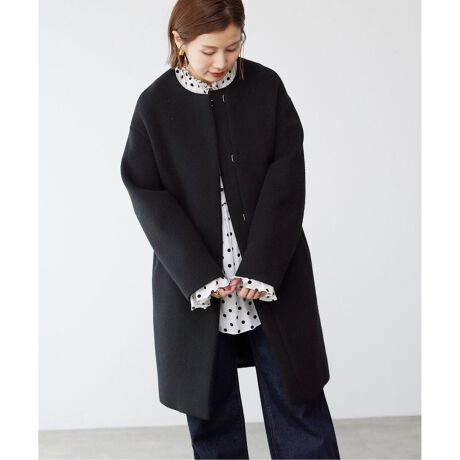 追加》ラムウールノーカラーコート | イエナ(IENA) | マルイウェブチャネル 