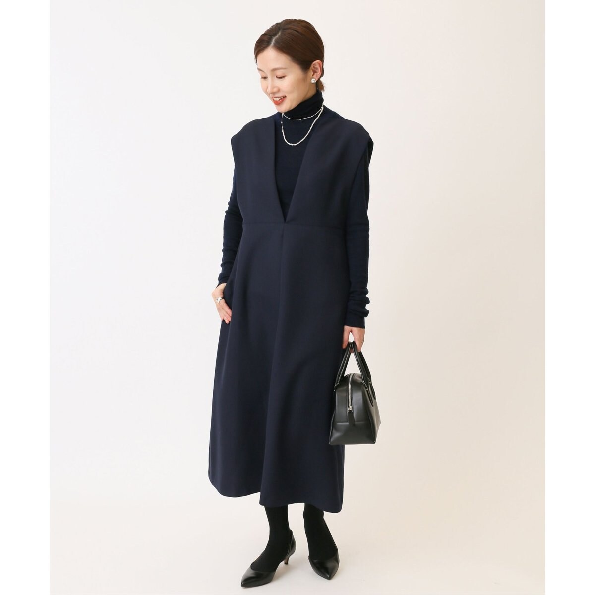 IENA♡【&NAVYカーブネックワンピース】 追加》＆NAVY カーブネックワンピース | イエナ(IENA) | マルイ