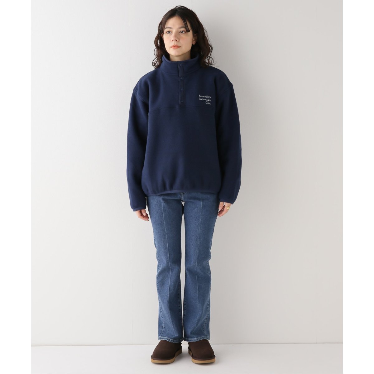 SEA/シー】Seavalley Mountain Club フリースプルオーバー | イエナ