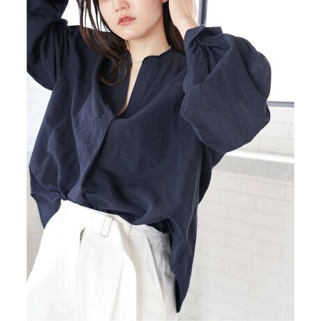 Cotton Ramieギャザーブラウス | イエナ(IENA) | マルイウェブチャネル