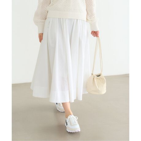 追加2》タイプライターギャザータックスカート | イエナ(IENA  