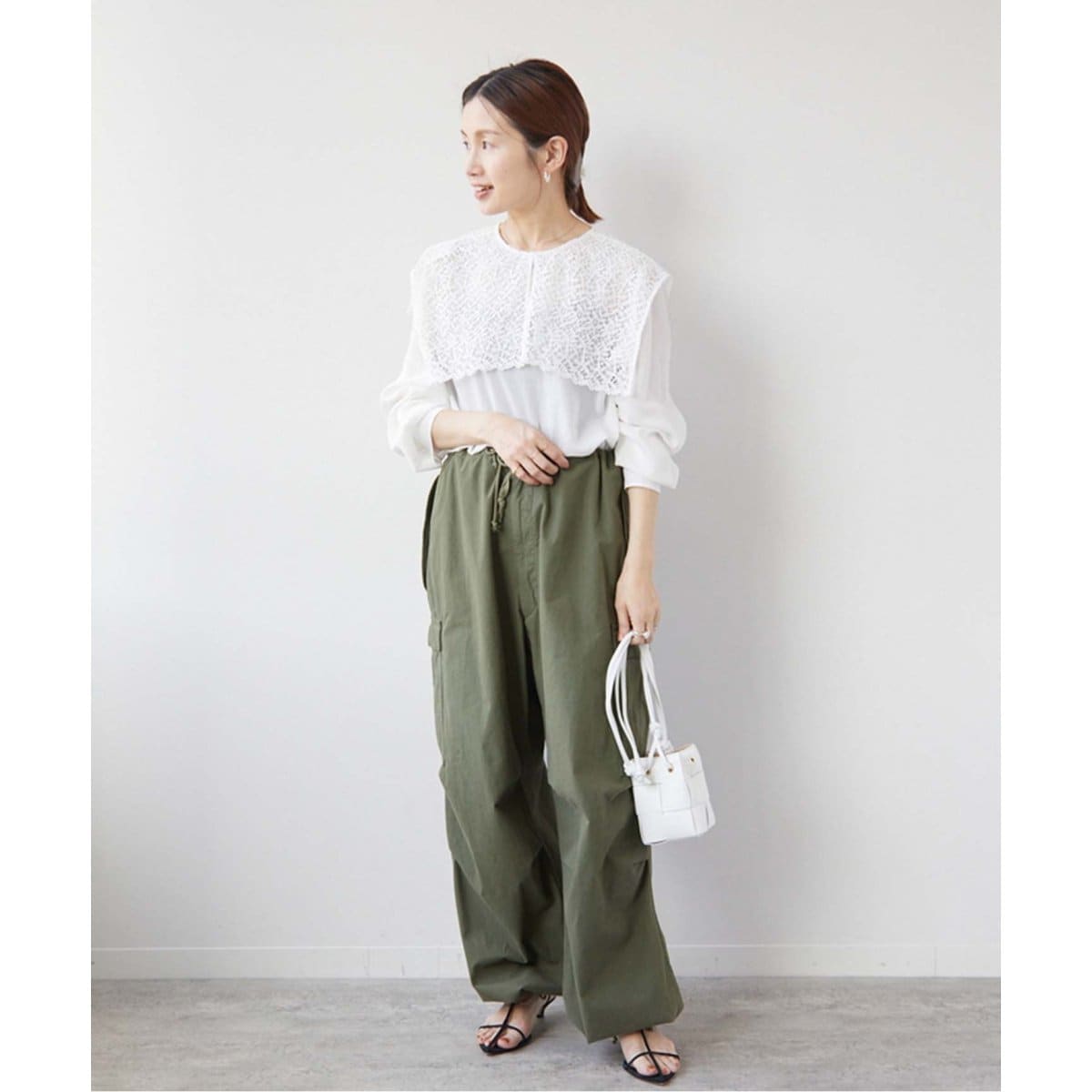 レースカラーブラウス | イエナ(IENA) | マルイウェブチャネル