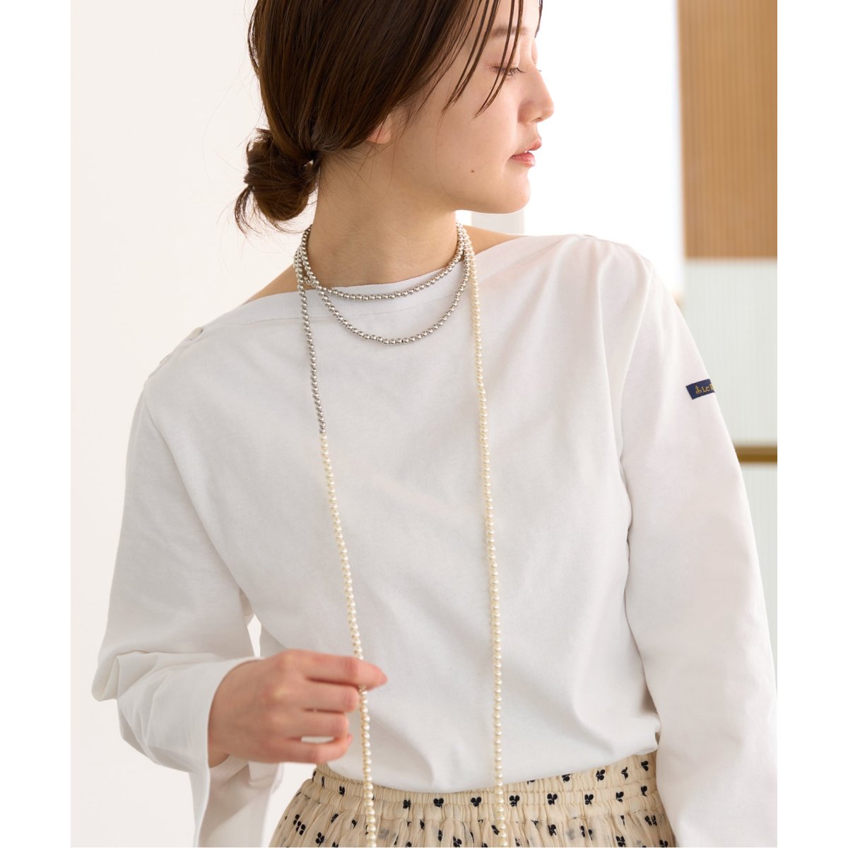 IENA イエナ　LE MINOR PATRICIA ルミノア　バスクシャツ IENA（イエナ）の「【LE MINOR/ルミノア 】PATRICIA バスク