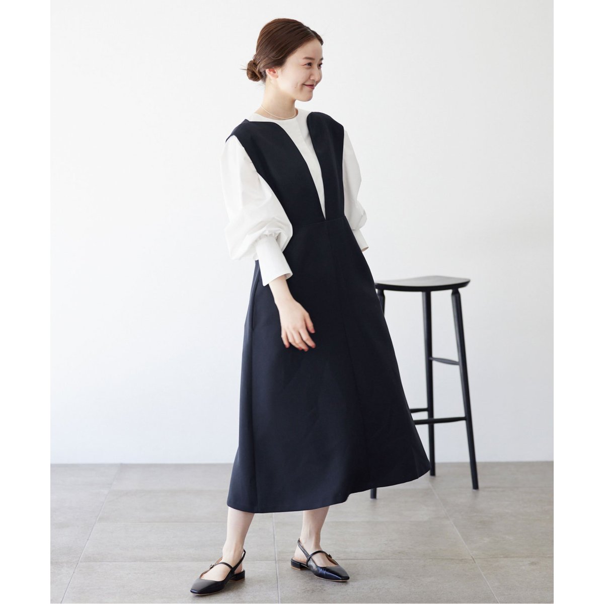 買取入荷】2023 IENA ＆NAVY カーブネックワンピース イエナ