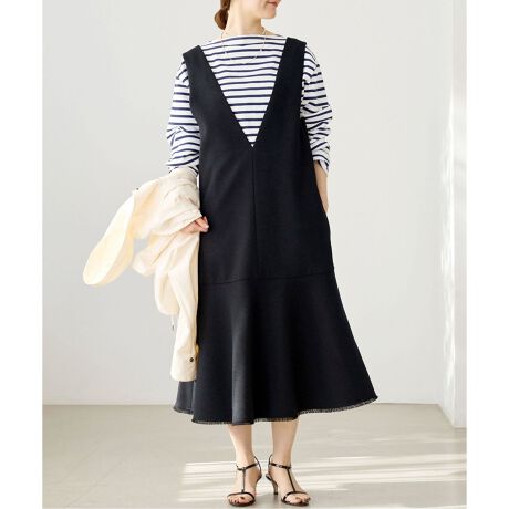 リングツイード裾フレアーワンピース | イエナ(IENA) | マルイウェブ  