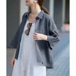 リネンクロップドシャツジャケット | イエナ(IENA) | マルイウェブチャネル 