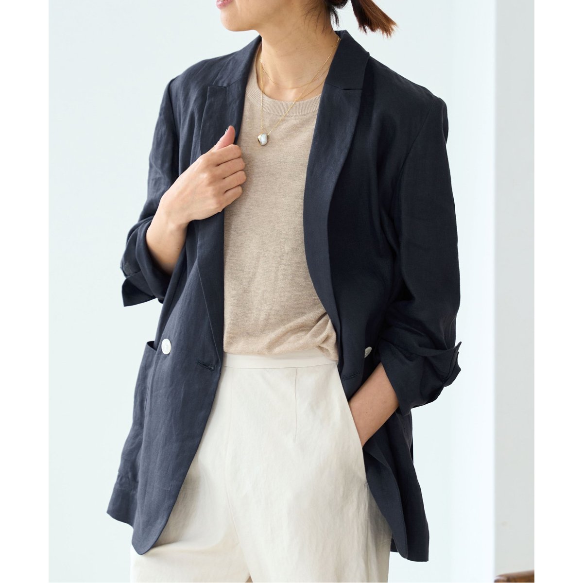 フレンチリネンジャケット | イエナ(IENA) | マルイウェブチャネル