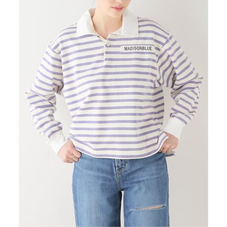 MADISONBLUE/マディソンブルー】 RUGBY SH BORDER OZW | イエナ(IENA 