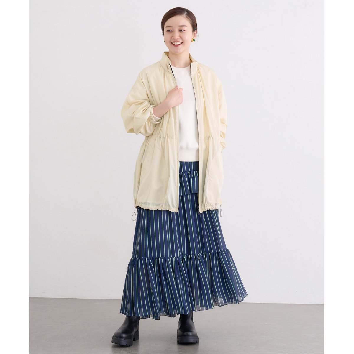専用　再々値下げ　イエナ IENA リサイクルナイロンタフタブルゾン IENA（イエナ）の「リサイクルナイロンタフタブルゾン（その他