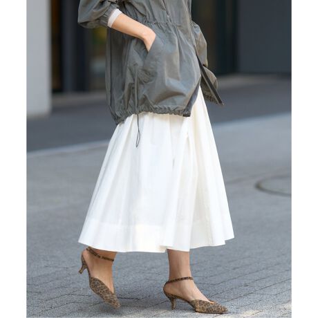 追加3》タイプライターギャザータックスカート | イエナ(IENA  