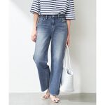 woadblue/ウォードブルー】別注 VIOLA ワイドストレートデニム  