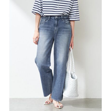 woadblue/ウォードブルー】別注 VIOLA ワイドストレートデニム  