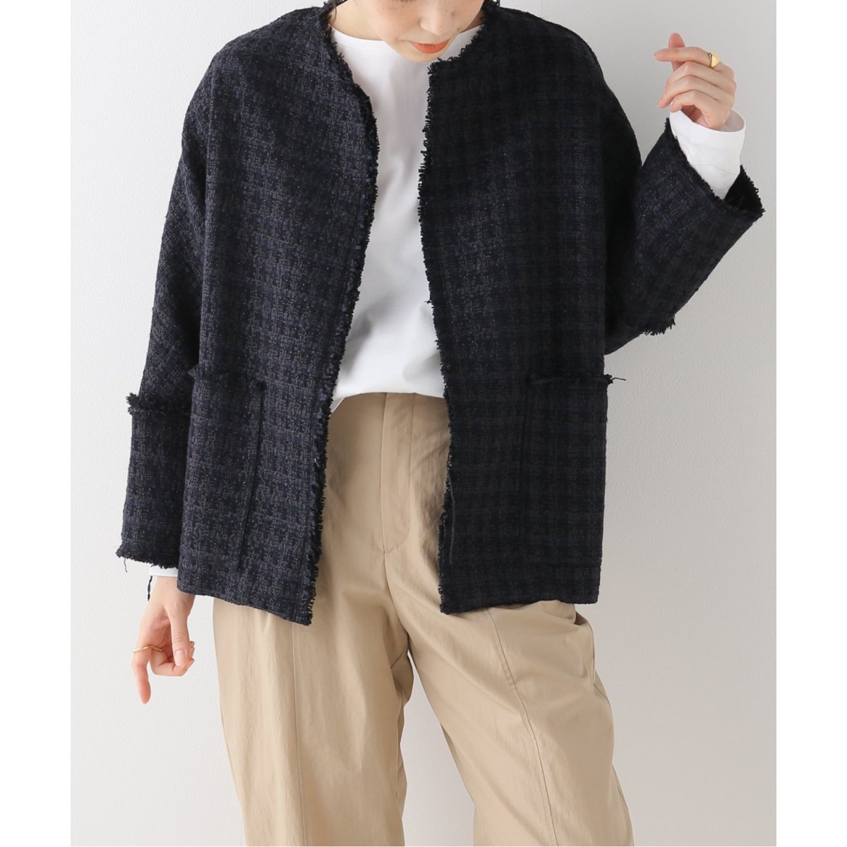 maison tweed ジャケット | イエナ(IENA) | マルイウェブチャネル