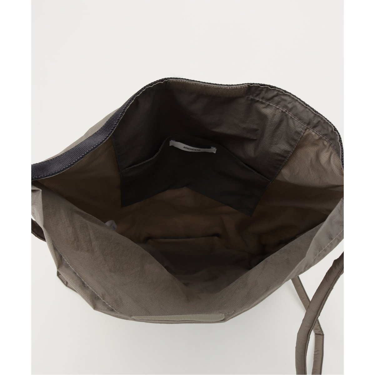 AMOMENTO SHEER RIPSTOP DRAWSTRING バックパック IENA（イエナ）の「【AMOMENTO/アモーメント】SHEER RIPSTOP