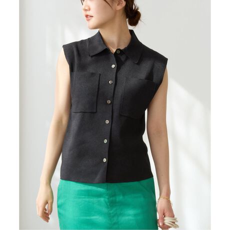 ニットノースリーブポロシャツ | イエナ(IENA) | マルイウェブチャネル 