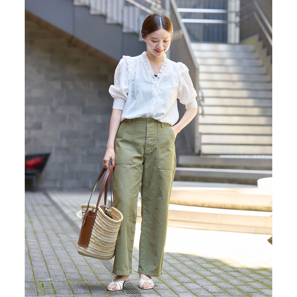 upper hights/アッパーハイツ】別注 BAKER PANTS ベイカーパンツ