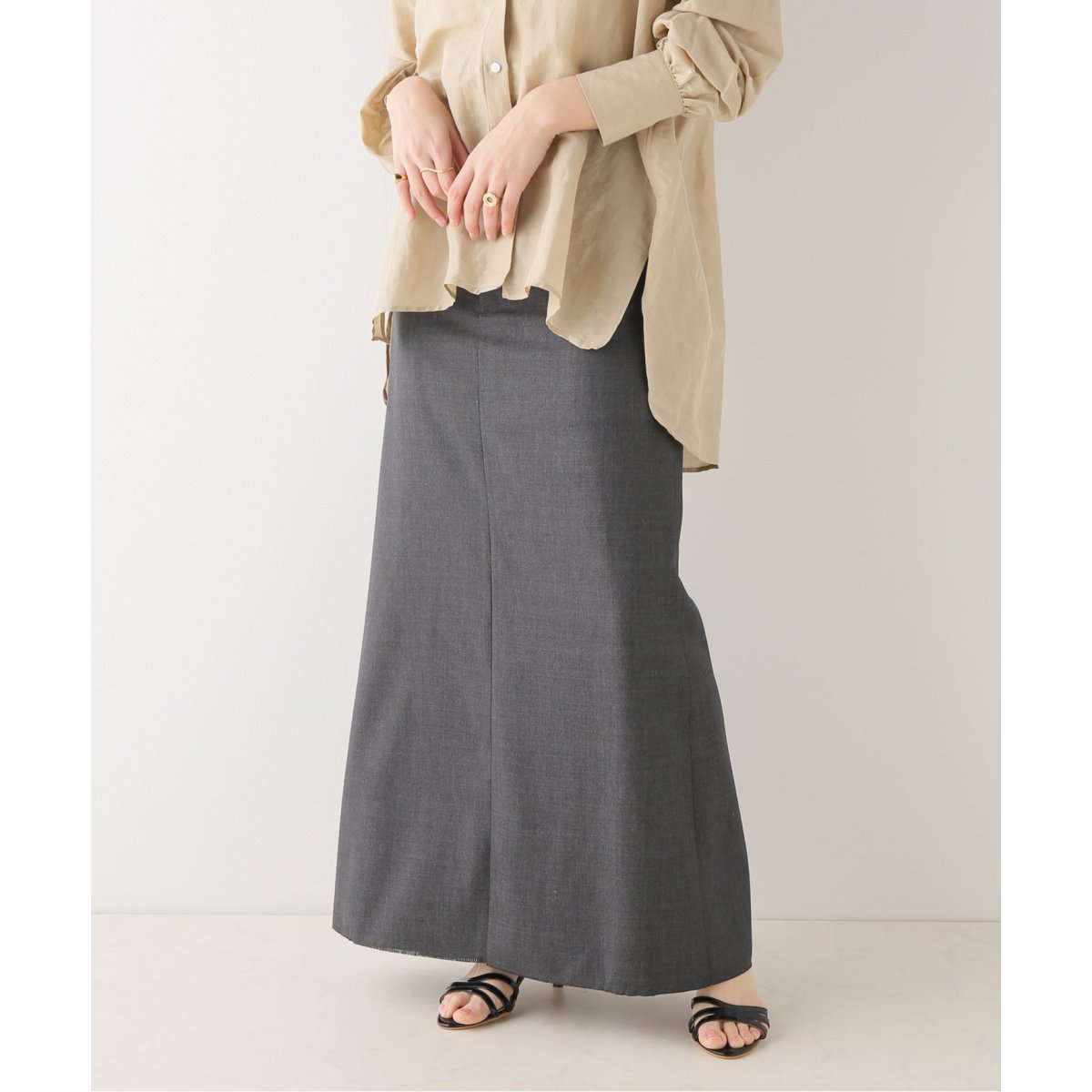INSCRIRE/アンスクリア】S130 W/Long スカート | イエナ(IENA
