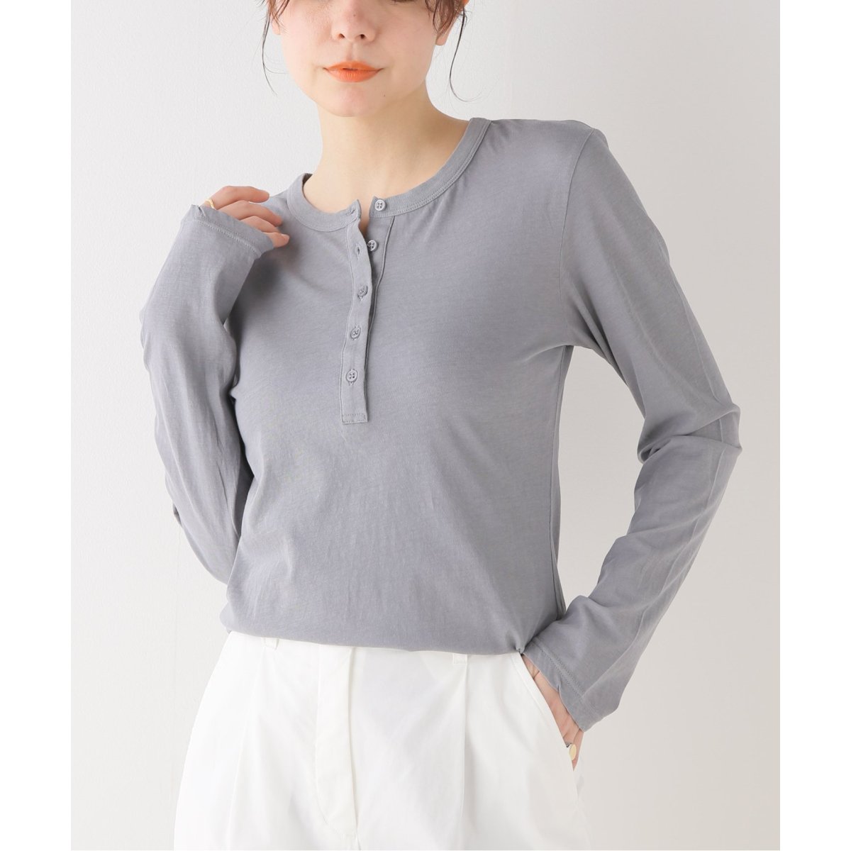 FRESCA JERSEY ヘンリーネックプルオーバー | イエナ(IENA) | マルイ