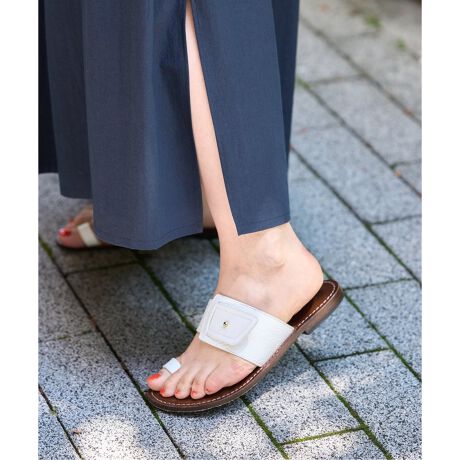 CORSO ROMA 9/コルソローマノーヴェ】FLAT SANDALS / サンダル 