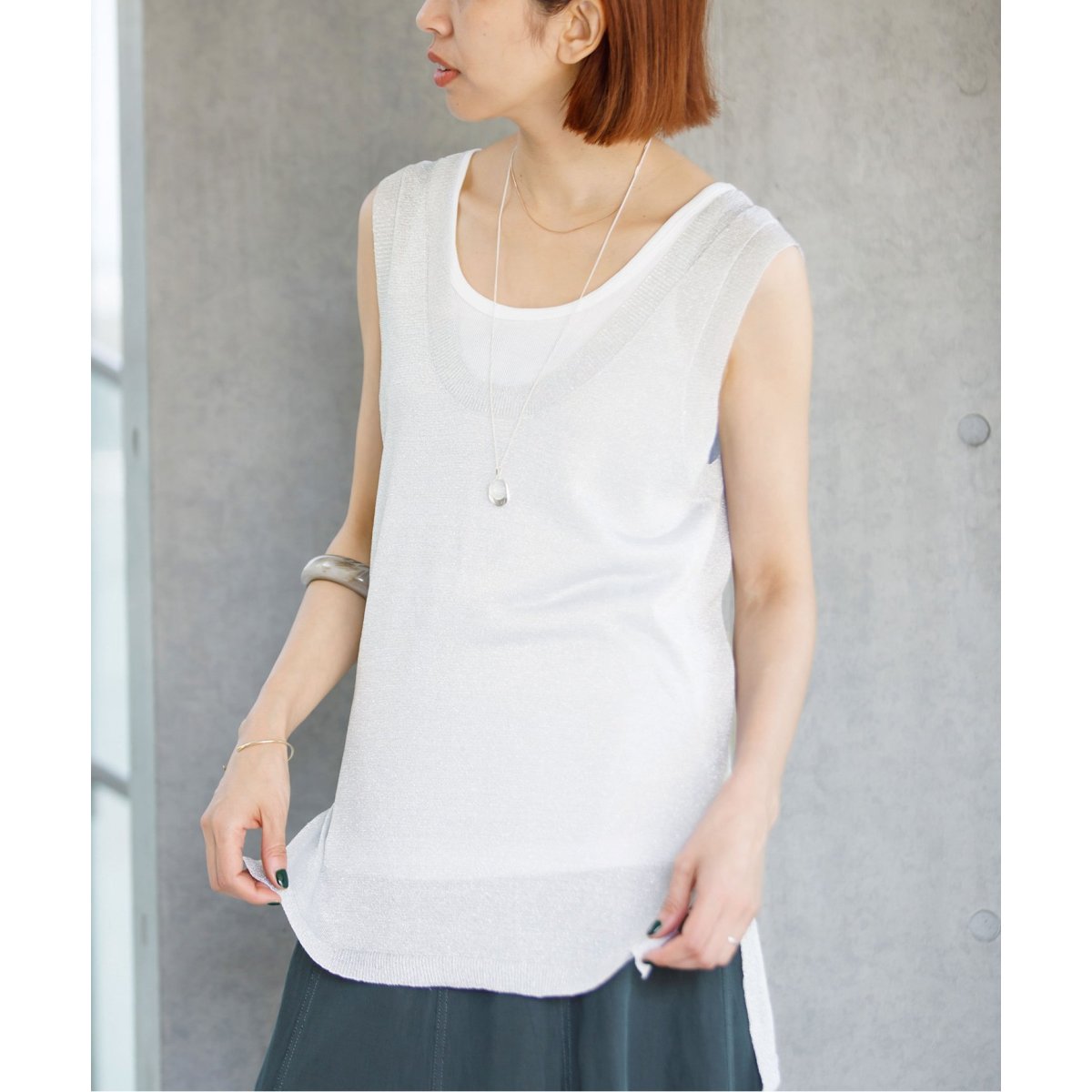 Loro/ローロ】 Glitter Tanktop / タンクトップ | イエナ(IENA