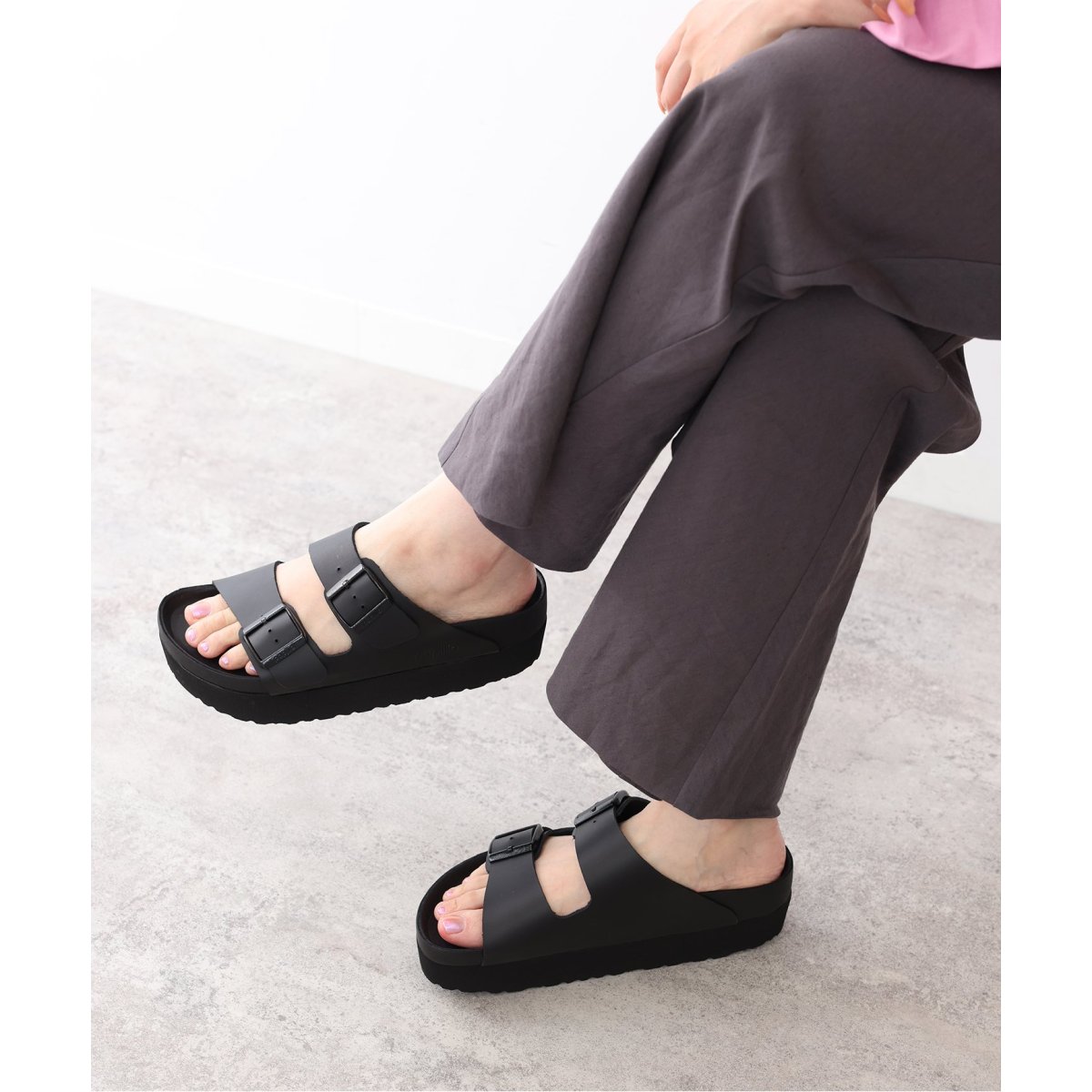 BIRKENSTOCK【Papilio】 アリゾナ プラットフォーム【IENA】-