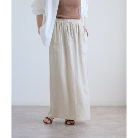 リネントラペーズイージースカート | イエナ(IENA) | マルイウェブチャネル 