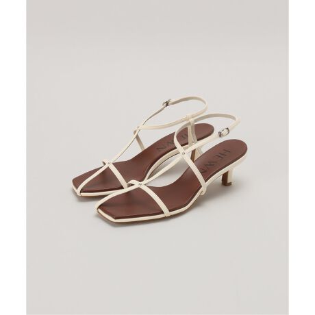 HEWN/ヒューン】Slant strap heels ストラップサンダル | イエナ(IENA 